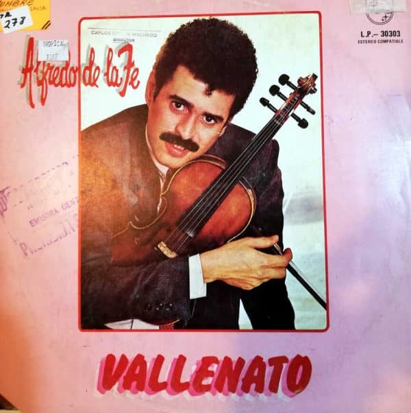 Disco de Vinilo Alfredo De La Fe - Vallenato Vinyl Record