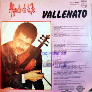 Disco de Vinilo Alfredo De La Fe - Vallenato Vinyl Record