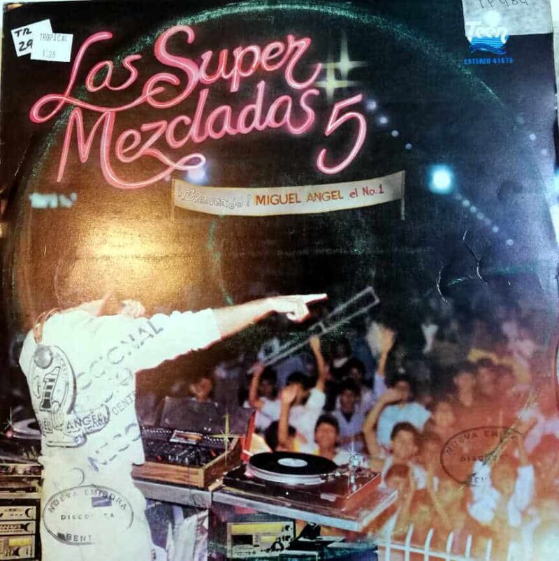 Disco de Vinilo Miguel Angel - Los Súper Mezclas Vol 5 Vinyl Record