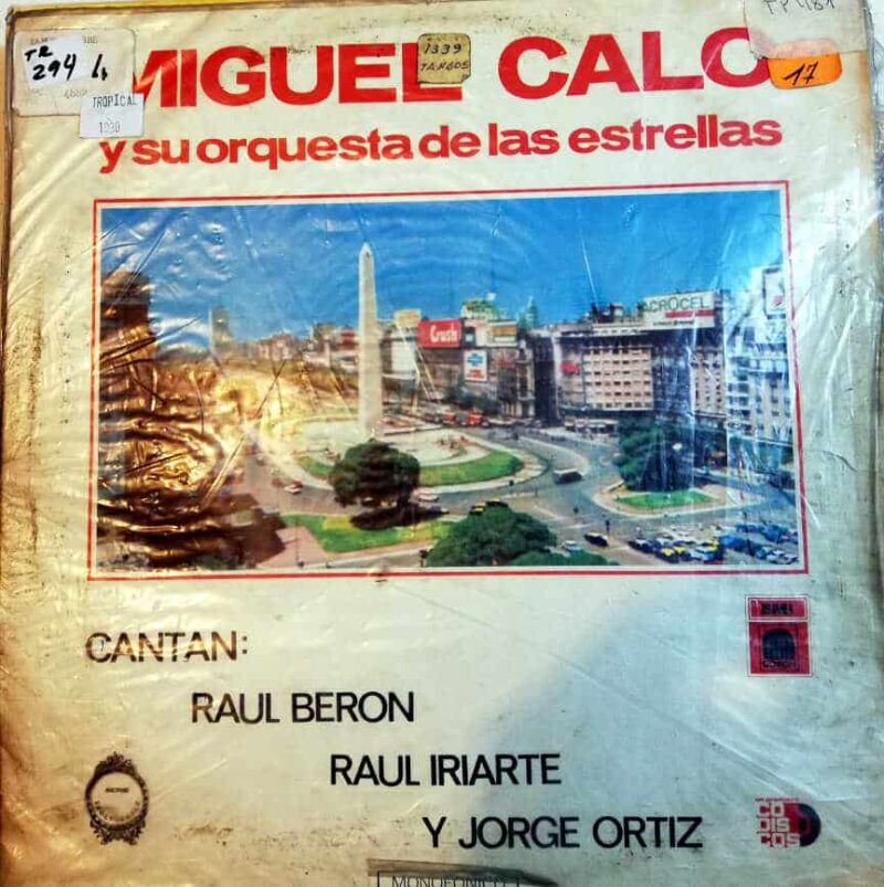 Disco de Vinilo Miguel Calo - Y Su Orquesta De Las Estrellas Vinyl Record