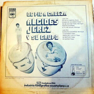Disco de Vinilo Alcides Jerez - De Pie A Cabeza Vinyl Record