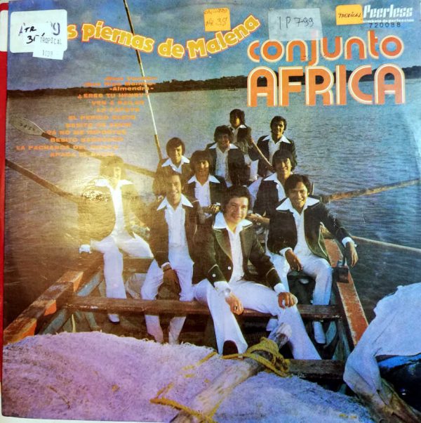 Disco de Vinilo Conjunto África - Las Piernas De Malena Vinyl Record