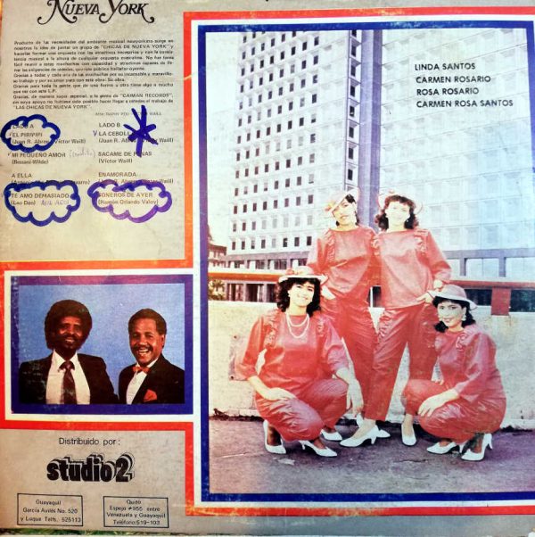 Disco de Vinilo Las Chicas De Nueva York - Merengue Y Algo Más Vinyl Record