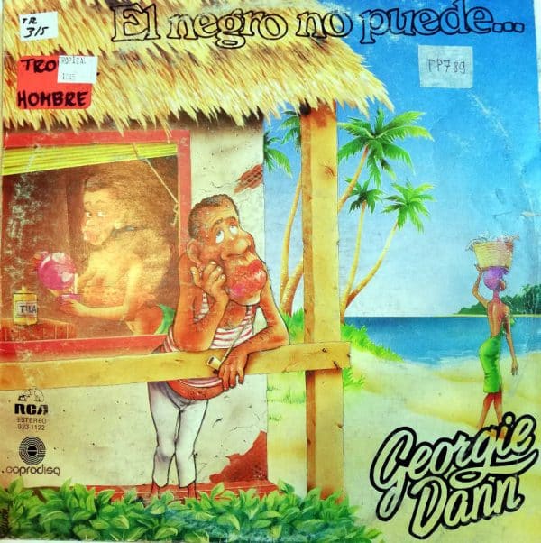 Disco de Vinilo George Dann - El Negro No Puede Vinyl Record