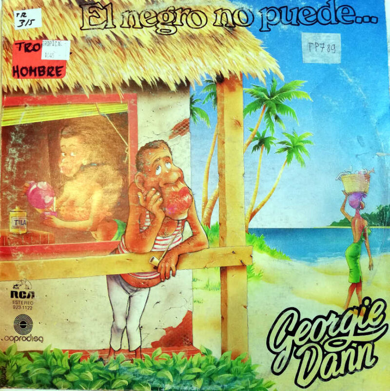 Disco de Vinilo George Dann - El Negro No Puede Vinyl Record