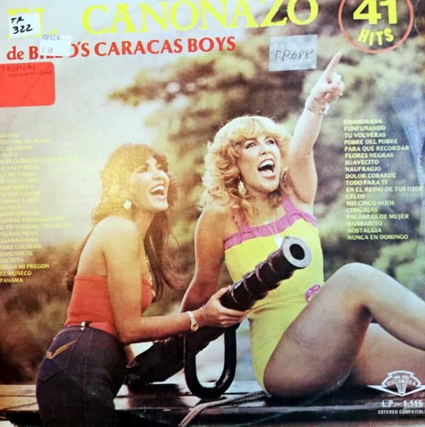 Disco de Vinilo Billo's Caracas Boys - El Cañonazo 41 Hits Vinyl Record
