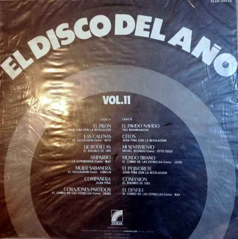 Disco de Vinilo Varios - El Disco Del Año Vol 11 Vinyl Record