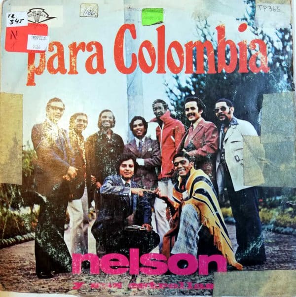 Disco de Vinilo Nelson Y Sus Estrellas - Para Colombia Vinyl Record
