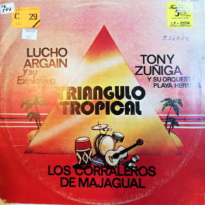 Disco de Vinilo Los Corraleros Del Majagual - Triángulo Tropical Vinyl Record