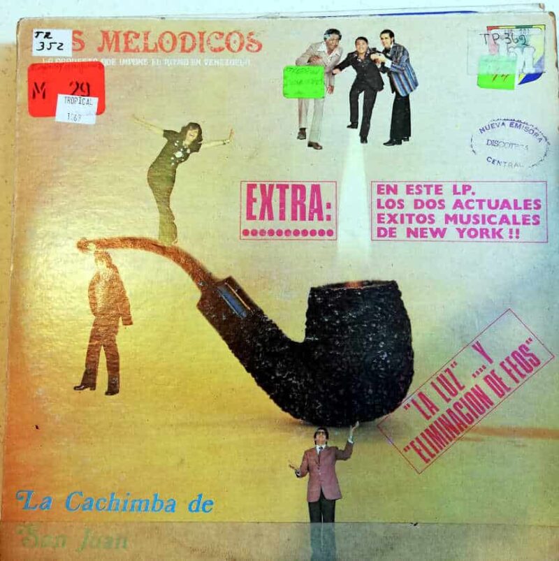 Disco de Vinilo Los Melódicos - La Cachimba De San Juan Vinyl Record