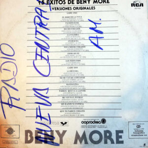 Disco de Vinilo Beny More - 15 Éxitos Vinyl Record
