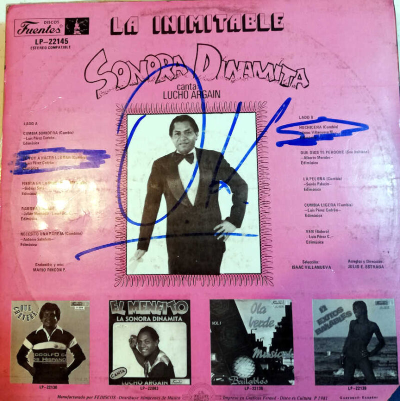 Disco de Vinilo Sonora Dinamita - La Inimitable Vinyl Record