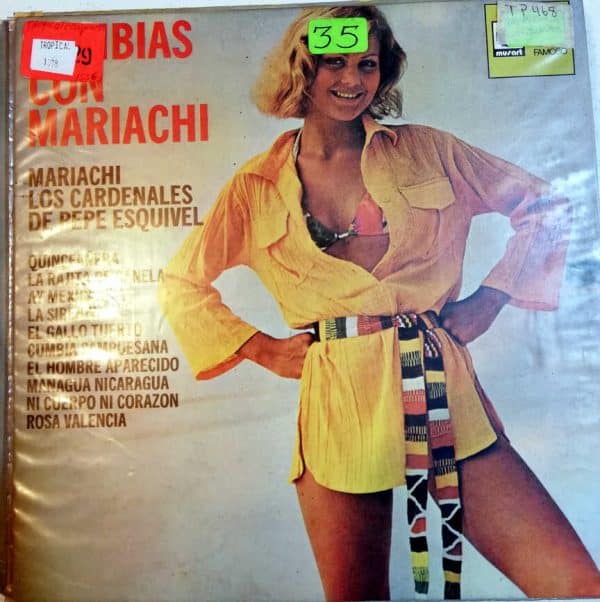 Disco de Vinilo Mariachi Los Cardenales - Cumbias Con Mariachi Vinyl Record