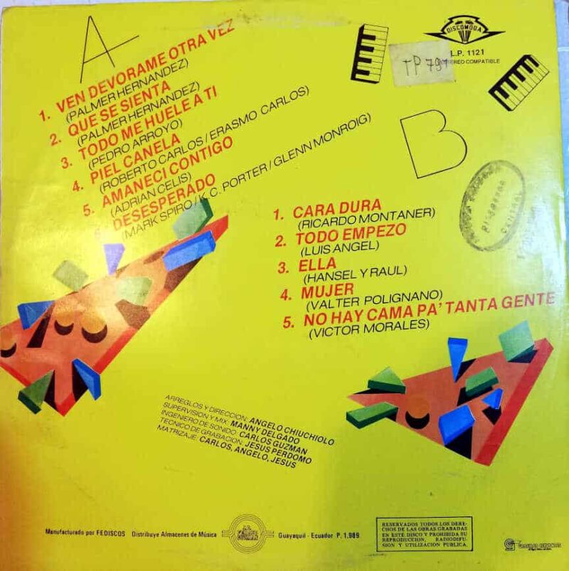 Disco de Vinilo Varios - Salseandito Vinyl Record