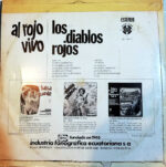 Disco de Vinilo Los Diablos Rojos - Al Rojo Vivo Vinyl Record