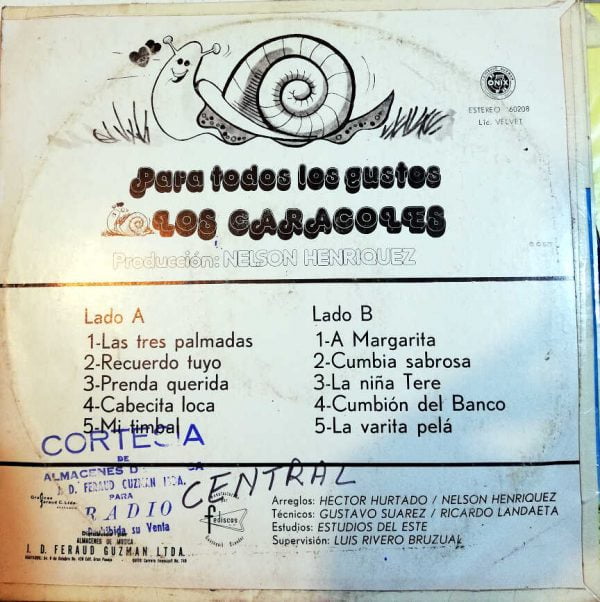 Disco de Vinilo Los Caracoles - Los Caracoles Vinyl Record