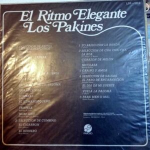 Disco de Vinilo Los Pakines - El Ritmo Elegante Los Pakines Vinyl Record
