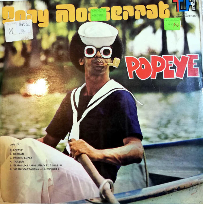 Disco de Vinilo Tony Monserrat - Popeye - Pecos Bill Vinyl Record
