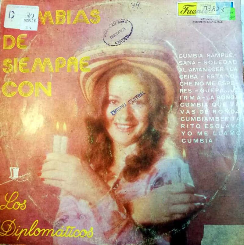 Disco de Vinilo Los Diplomáticos - Cumbias De Siempre Vinyl Record