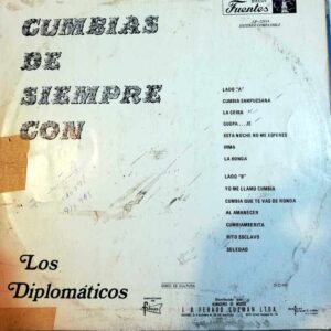 Disco de Vinilo Los Diplomáticos - Cumbias De Siempre Vinyl Record