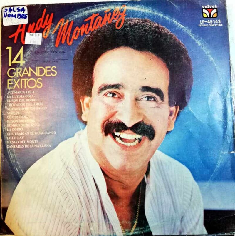 Disco de Vinilo Andy Montañez - 14 Grandes Éxitos Vinyl Record