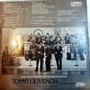 Disco de Vinilo Tommy Olivencia - Un Triángulo De Triunfo Vinyl Record