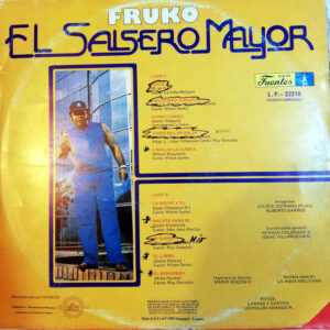 Disco de Vinilo Fruko - El Salsero Mayor Vinyl Record