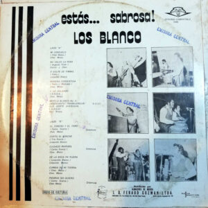 Disco de Vinilo Los Blanco - Estas Sabrosa Vinyl Record