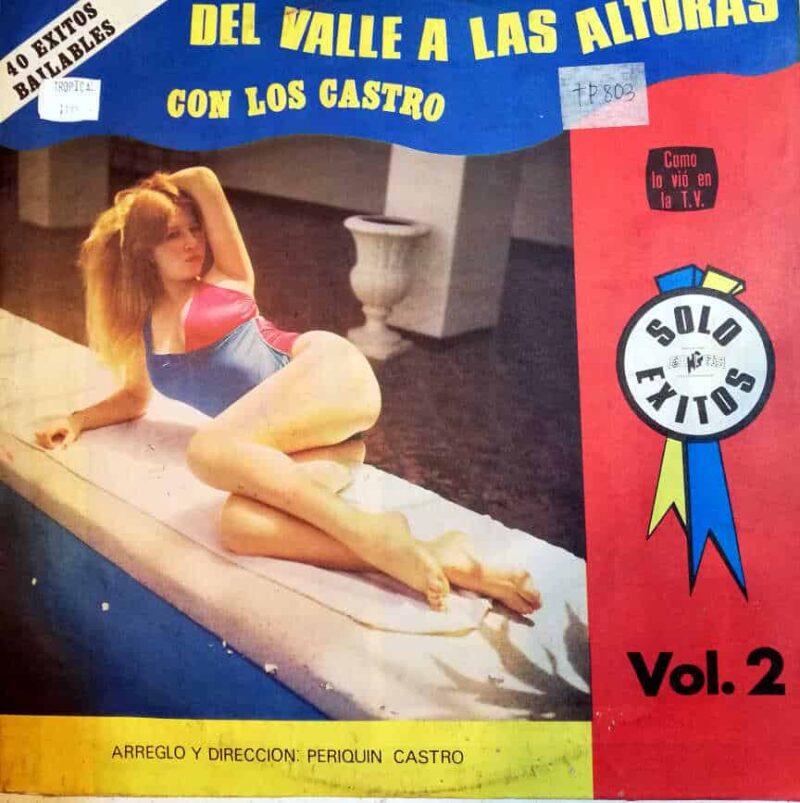 Disco de Vinilo Los Castro - Del Valle A Las Alturas Vol 2 Vinyl Record