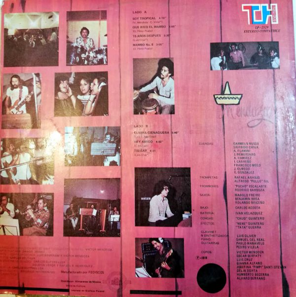 Disco de Vinilo Mendoza - Mendoza Vinyl Record
