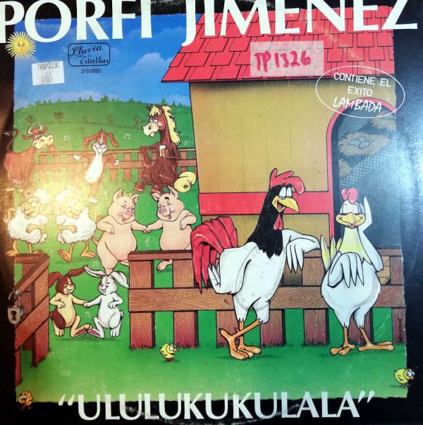 Disco de Vinilo Porfi Jiménez - Ululukukulala Vinyl Record