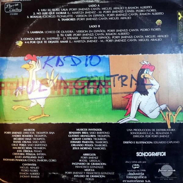 Disco de Vinilo Porfi Jiménez - Ululukukulala Vinyl Record