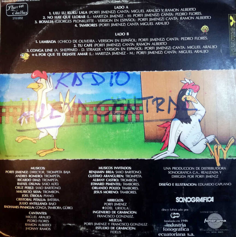 Disco de Vinilo Porfi Jiménez - Ululukukulala Vinyl Record