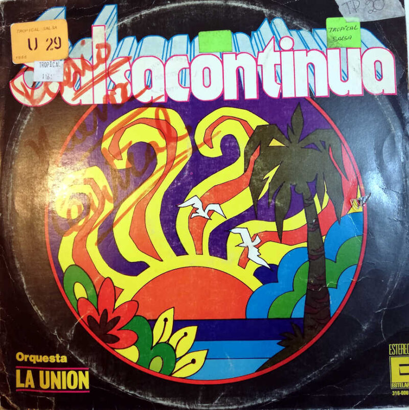 Disco de Vinilo Orquesta La Unión - Salsa Continua Vinyl Record