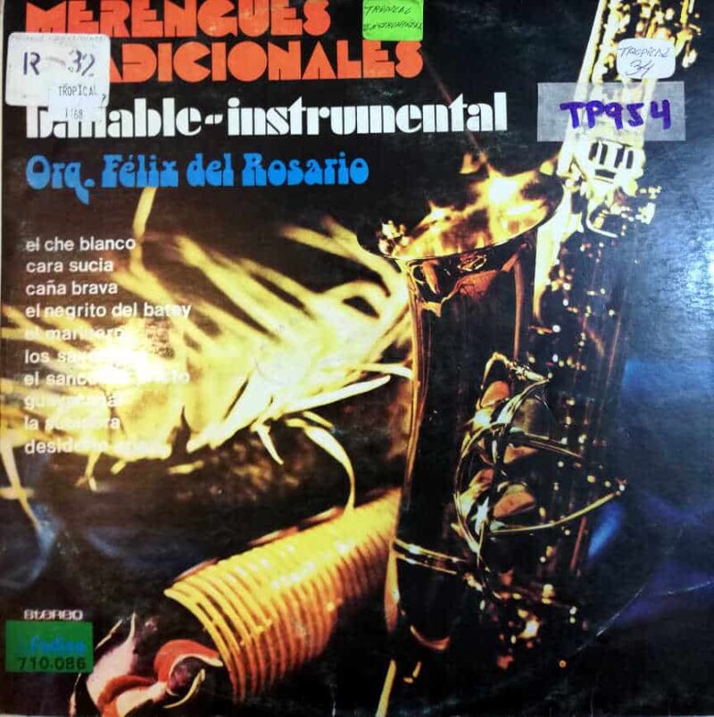 Disco de Vinilo Orquesta Félix Del Rosario - Merengues Tradicionales Vinyl Record