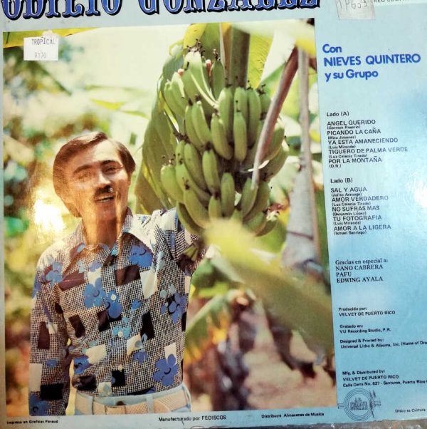 Disco de Vinilo Odilio González - Odilio González Vinyl Record