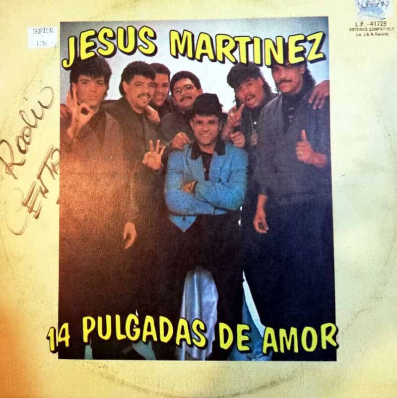 Disco de Vinilo Jesús Martínez - 14 Pulgadas De Amor Vinyl Record