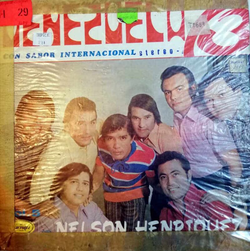 Disco de Vinilo Nelson Enriquez - Venezuela Con Sabor Internacional Vinyl Record