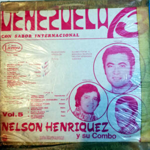 Disco de Vinilo Nelson Enriquez - Venezuela Con Sabor Internacional Vinyl Record