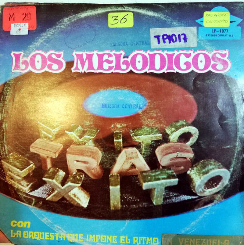 Disco de Vinilo Los Melódicos - Éxito Tras Éxito Vinyl Record