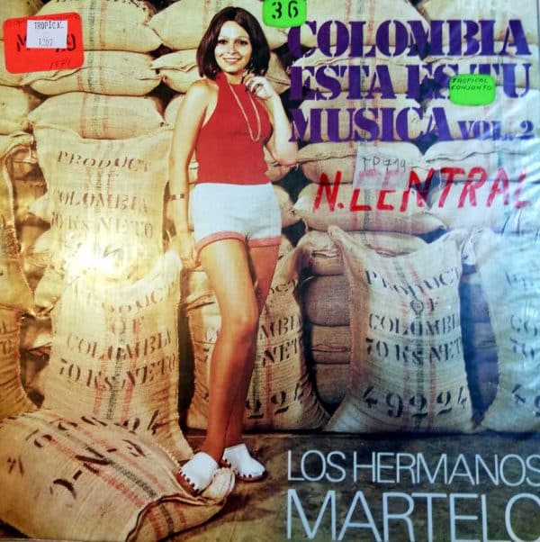 Los Hermanos Martelo - Colombia Esta En Tu Música Vol.2 Vinilo