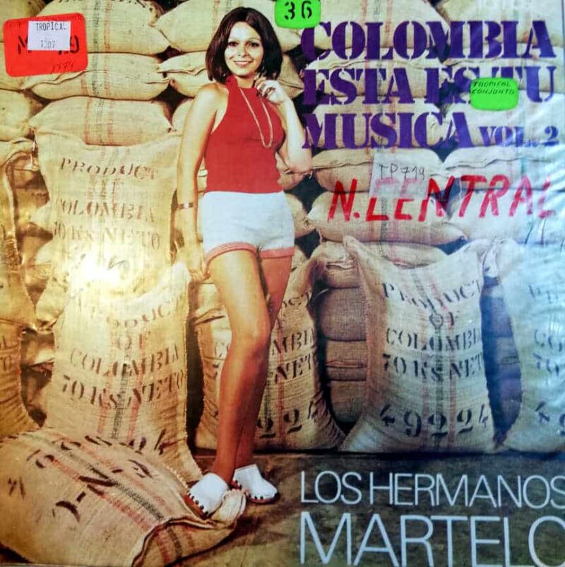 Disco de Vinilo Los Hermanos Martelo - Colombia Esta En Tu Música Vol.2 Vinyl Record
