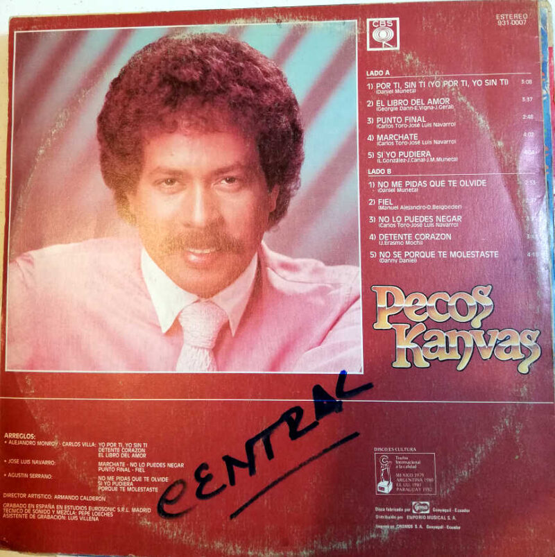 Disco de Vinilo Pecos Kanvas - Fiel Vinyl Record