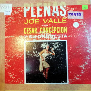 Disco de Vinilo Joe Valle - Plenas Vinyl Record