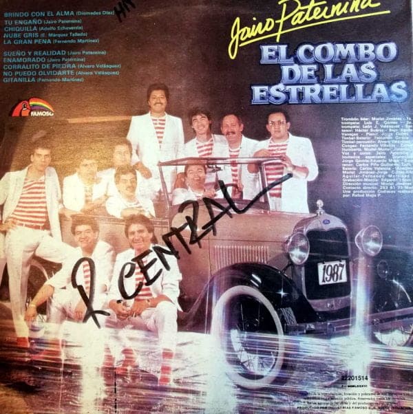 Disco de Vinilo Jairo Paternina - Sobre Ruedas Vinyl Record