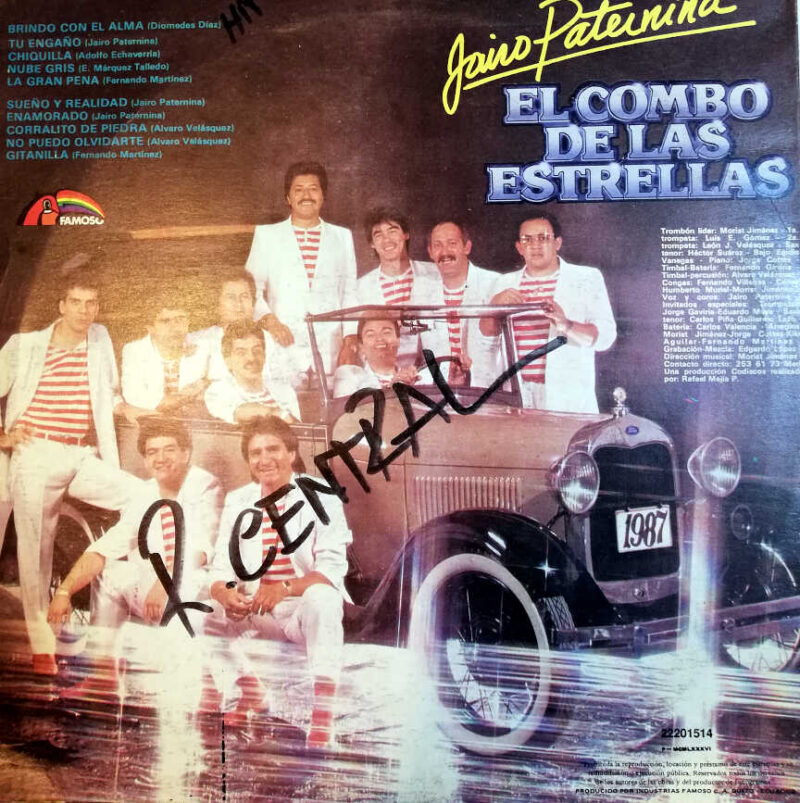 Disco de Vinilo Jairo Paternina - Sobre Ruedas Vinyl Record