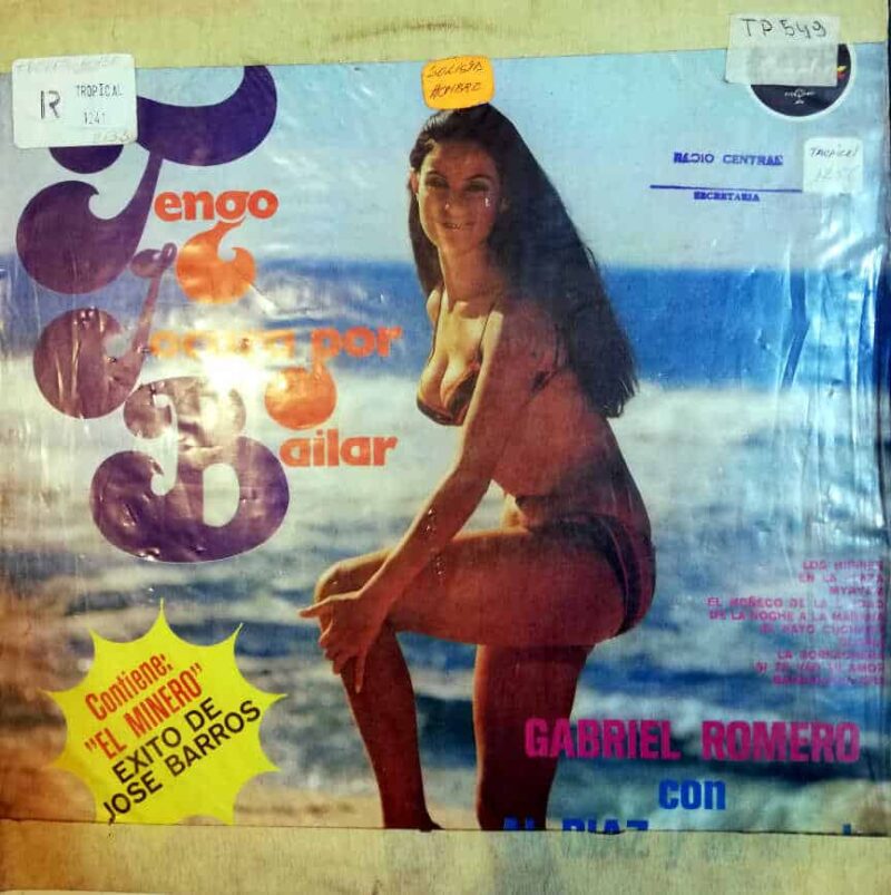Disco de Vinilo Gabriel Romero - Tengo Locura Por Bailar Vinyl Record