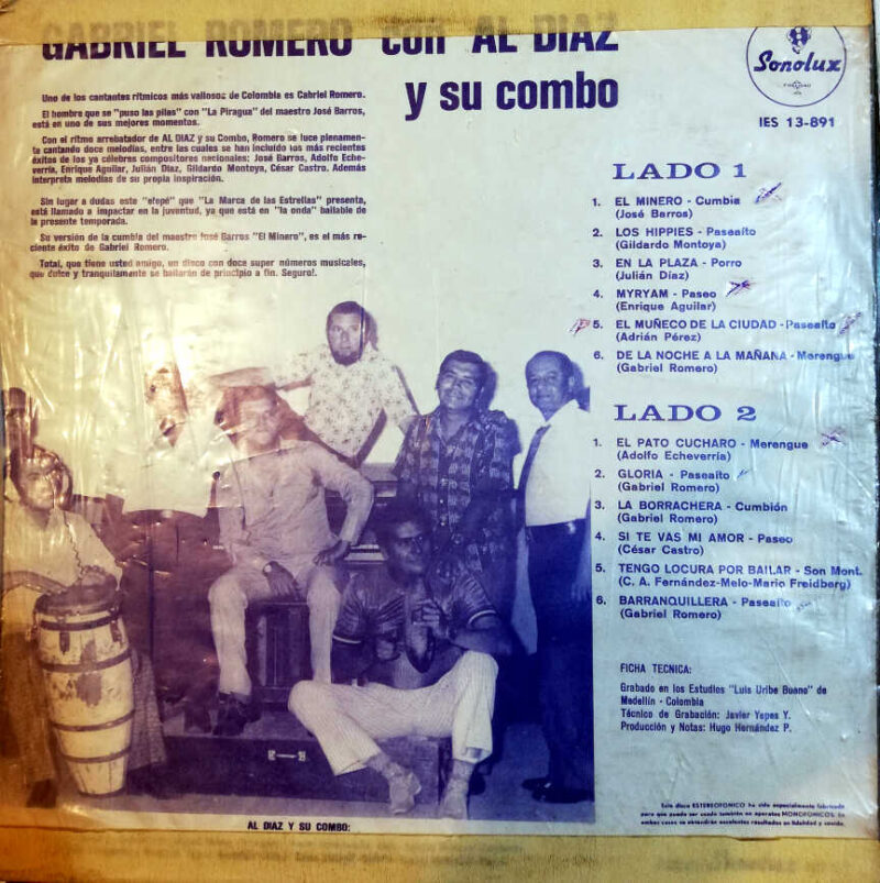 Disco de Vinilo Gabriel Romero - Tengo Locura Por Bailar Vinyl Record