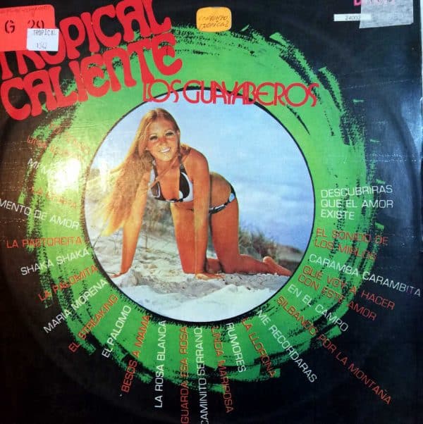 Disco de Vinilo Los Guayaberos - Tropical Caliente Vinyl Record