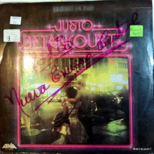 Disco de Vinilo Justo Betancourt - Leguleya No Vinyl Record
